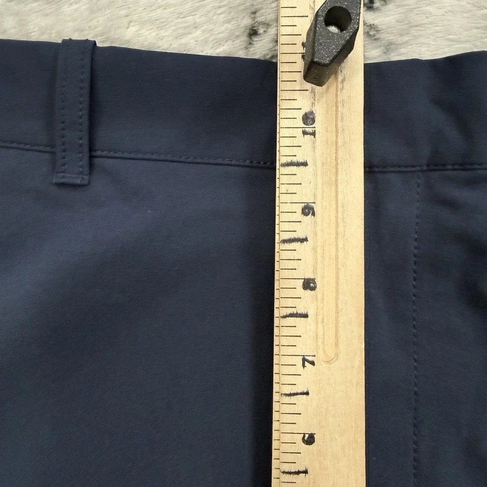 J Crew Men 33 Navy Shorts 9 in Stretch Performance Chino Golf Casual Travel